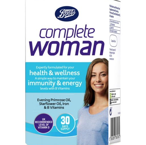 Boots Complete Woman 30 tablets UK Products for global customers