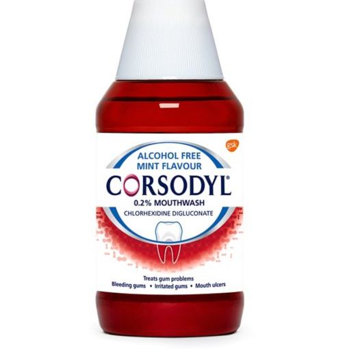 Corsodyl Alcohol Free Mouthwash 300ml UK Products for global customers
