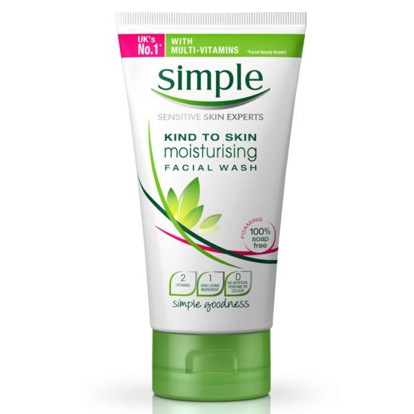 Simple Kind to Skin Moisturising Facial Wash 150ml
